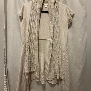 Chic Beige Women's Cardigan